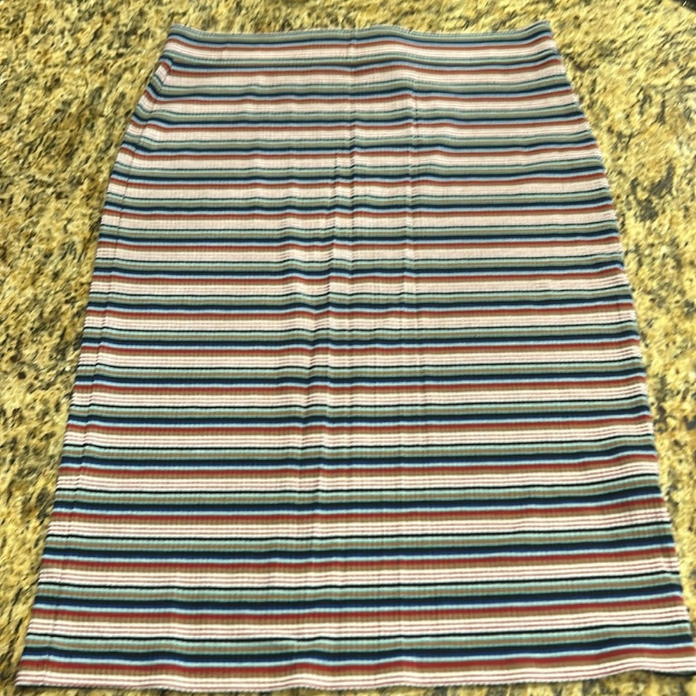 Goldray multicolored, striped, ribbed skirt, XL, like new | offer in description